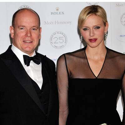 Fürstin Charlene: Schöne in Schwarz