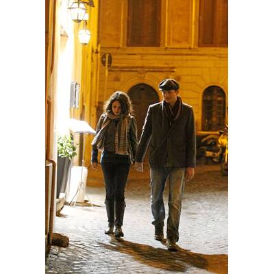 Ashton Kutcher & Mila Kunis turteln in Italiens Hauptstadt