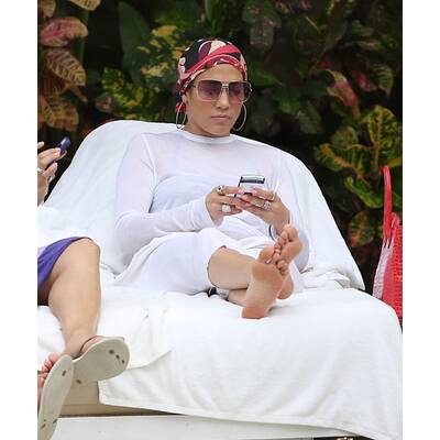 Jennifer Lopez: Miami-Urlaub mit ihren Zwillingen Max und Emme.