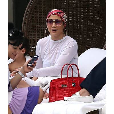 Jennifer Lopez: Miami-Urlaub mit ihren Zwillingen Max und Emme.