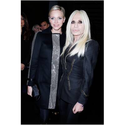  Charlene de Monaco & Donatella Versace