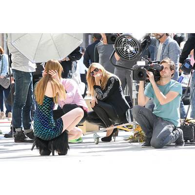 Heidi Klum: Dreh mit neuen Topmodels