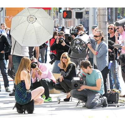 Heidi Klum: Dreh mit neuen Topmodels