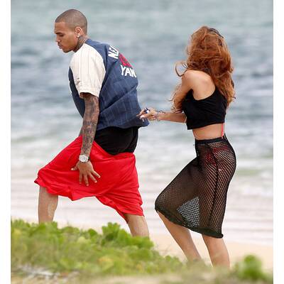 Sexy Rihanna: 25. Geburtstag mit Chris Brown