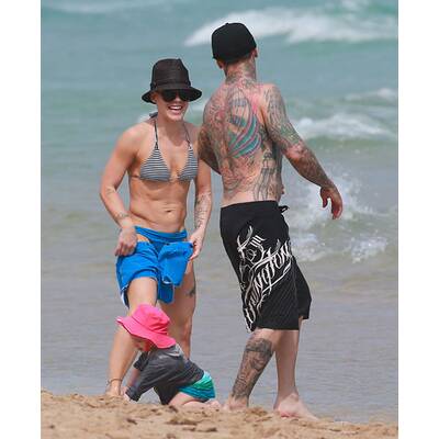 Pink zeigt Muskeln - ist das noch sexy