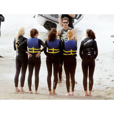 GNTM: Heidis Beautys bei sexy Strand-Shooting 