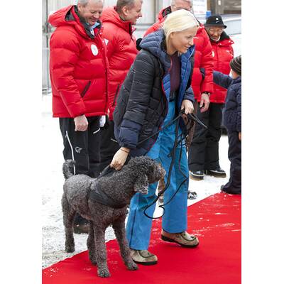 Prinzessin Mette-Marit: Knuddel-Alarm am Holmenkollen 
