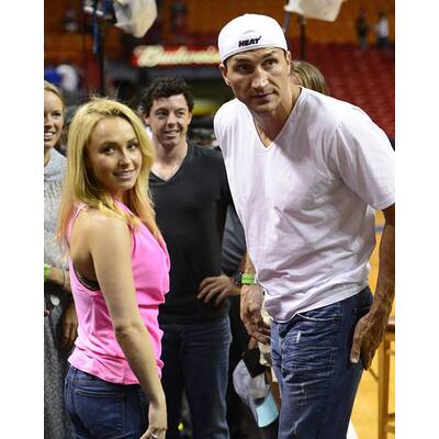 Wladimir Klitschko & Hayden Panettiere: Verliebt beim Basketball