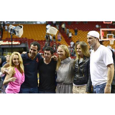 Wladimir Klitschko & Hayden Panettiere: Verliebt beim Basketball