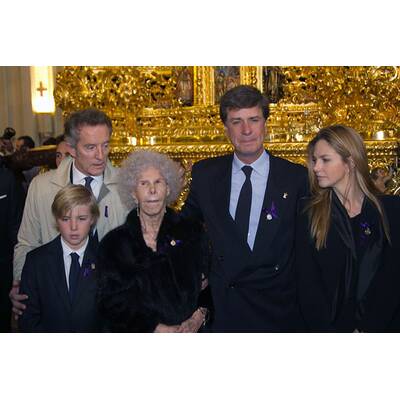 Herzogin Alba feiert ihren 87. Geburtstag in Sevilla 