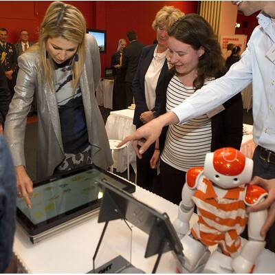 Máxima und Willem-Alexander bei den 