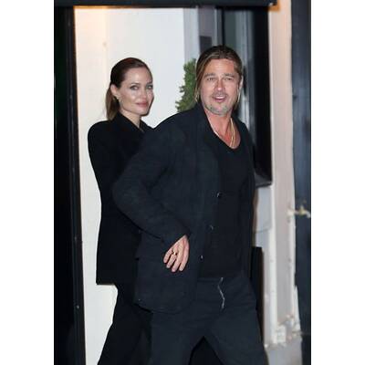 Angelina Jolie und Brad Pitt zeigen ihre Liebe
