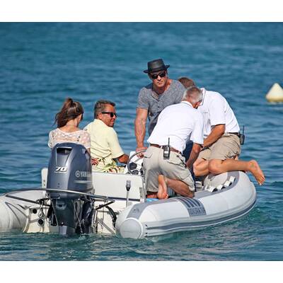 Sylvester Stallone im Urlaub mit der Familie