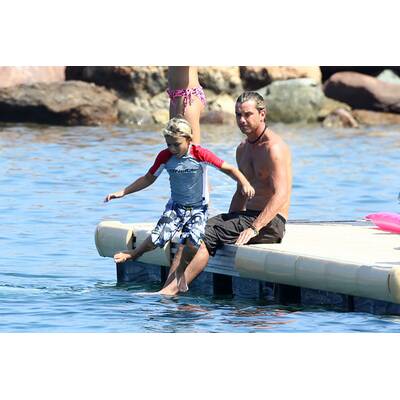 Gwen Stefani, Gavin Rossdale & Kinder in Südfrankreich
