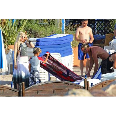 Gwen Stefani, Gavin Rossdale & Kinder in Südfrankreich