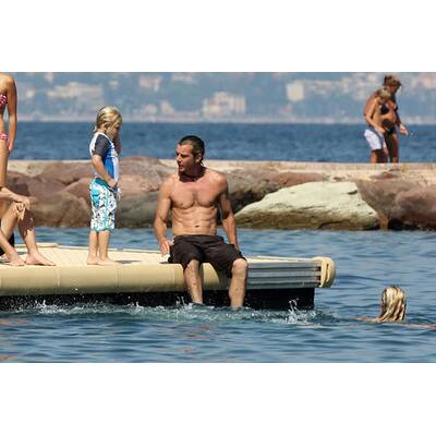 Gwen Stefani, Gavin Rossdale & Kinder in Südfrankreich