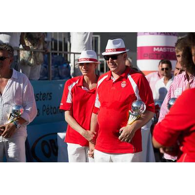 Fürstin Charlène und Albert wie frisch verliebt