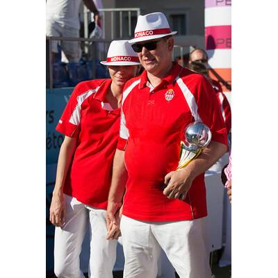 Fürstin Charlène und Albert wie frisch verliebt