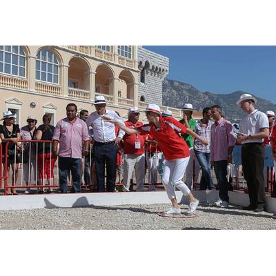 Fürstin Charlène und Albert wie frisch verliebt