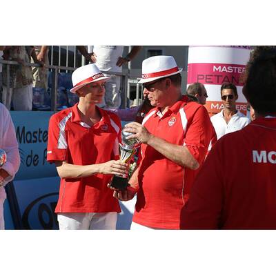 Fürstin Charlène und Albert wie frisch verliebt