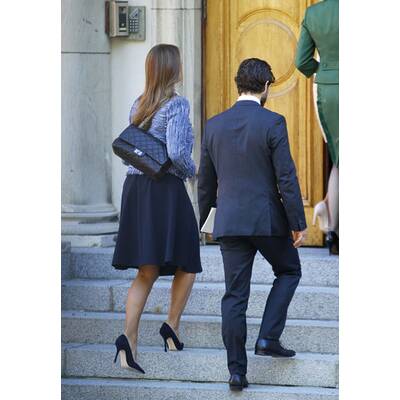 Prinzessin Madeleine strahlt