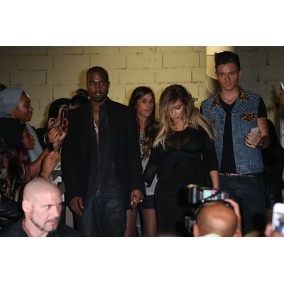 Kim Kardashian & Kanye West superhappy