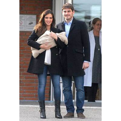 Fußballstar Iker Casillas holt Baby Martin aus dem Spital