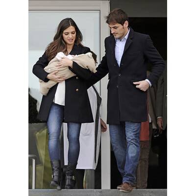Fußballstar Iker Casillas holt Baby Martin aus dem Spital