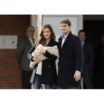 Fußballstar Iker Casillas holt Baby Martin aus dem Spital