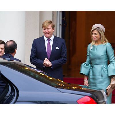 Máxima zu Besuch bei Frankreichs Präsident Hollande