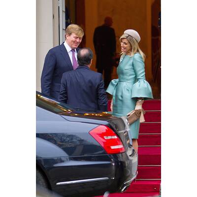 Máxima zu Besuch bei Frankreichs Präsident Hollande
