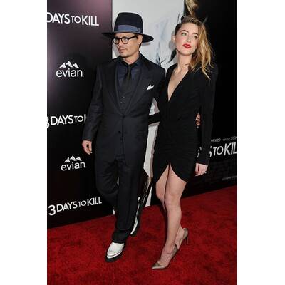 Johnny Depp & Amber Heard: Verliebt bei Filmpremiere