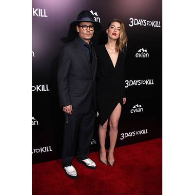 Johnny Depp & Amber Heard: Verliebt bei Filmpremiere