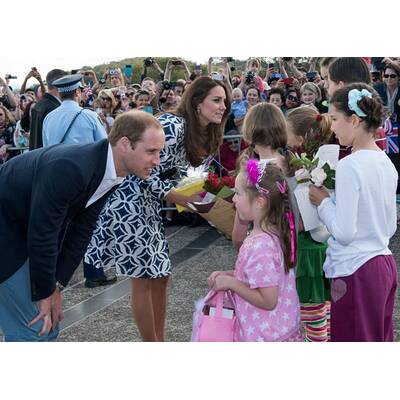 Herzogin Kate, Prinz William & Baby George: Abschied von Australien