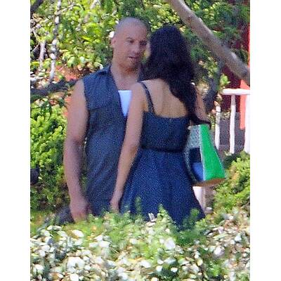 Vin Diesel und Co. am Set von 