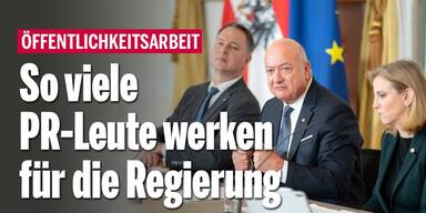 Öffentlichkeitsarbeit: So viele PR-Leute werken für die Regierung