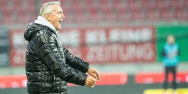 Pacult tobt nach Remis gegen Herzog