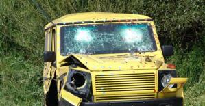 Panzerwagen Beschuss 1