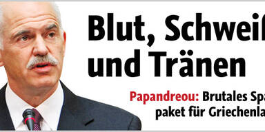 Schock-Sparpaket trifft Griechen hart