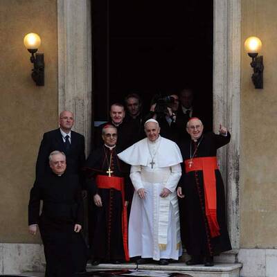 Papst betete in Santa Maria Maggiore