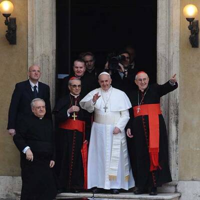 Papst betete in Santa Maria Maggiore