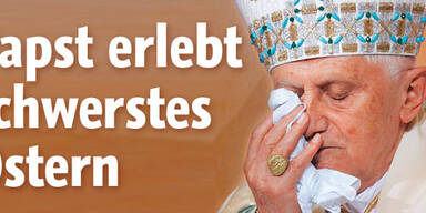 Schwerstes Ostern für den Papst