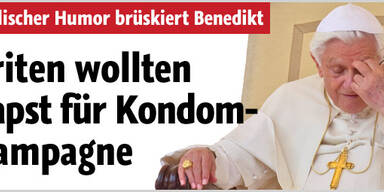 London brüskiert Papst mit Witz-Email