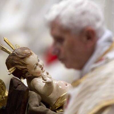 So feierte der Papst Weihnachten