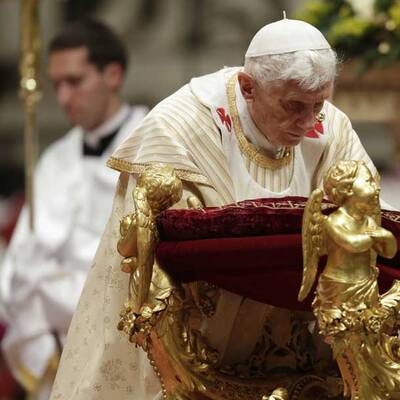 So feierte der Papst Weihnachten