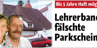 Lehrerbande fälschte Parkscheine