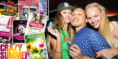 Hei&szlig;es Party-Wochenende