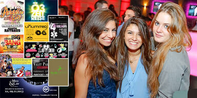 Die Party-Highlights am Wochenende