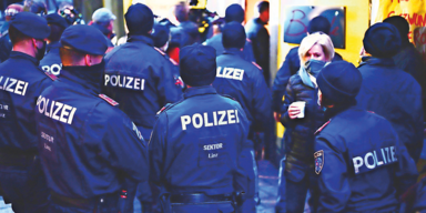 Partys & Demos: &Uuml;ber 11.000 Strafen im J&auml;nner