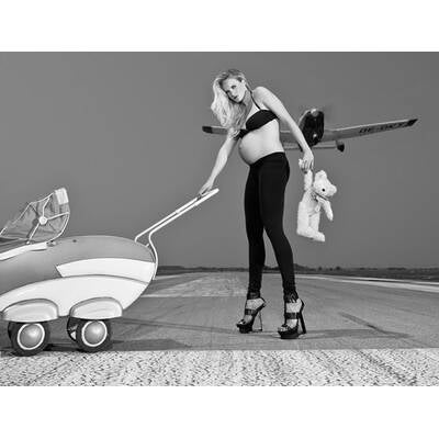 Patricia Kaiser hochschwanger 